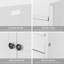 Banc de rangement de 28 po de largeur avec dessus rabattable Mira-376902795