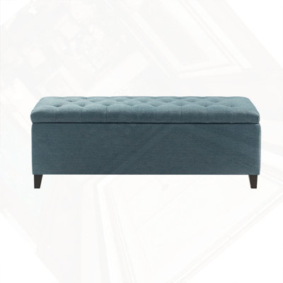 Tufted Top Soft Close Storage Bench