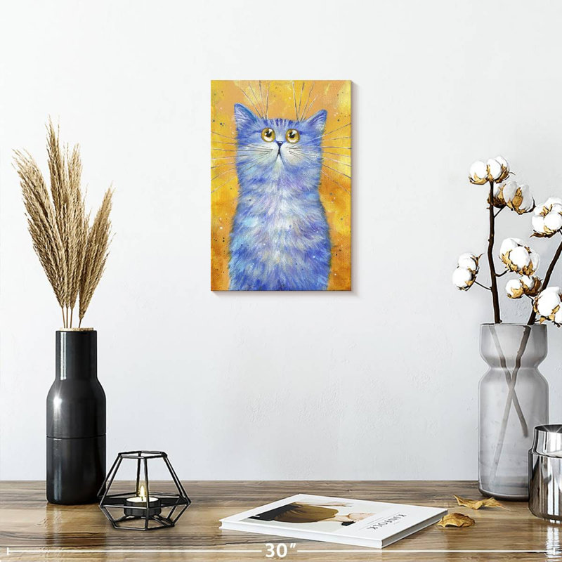Brampt Sunny Cat, 12" H x 8" W