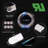 12 Pack Led Fairy Lights Battery Operated String Lights Waterproof Silver Wire 7 Feet 20 Led Firefly Starry Moon Lights For DIY Wedding Party Bedroom Patio Christmas (12 Pack, Blue & White)-124246196