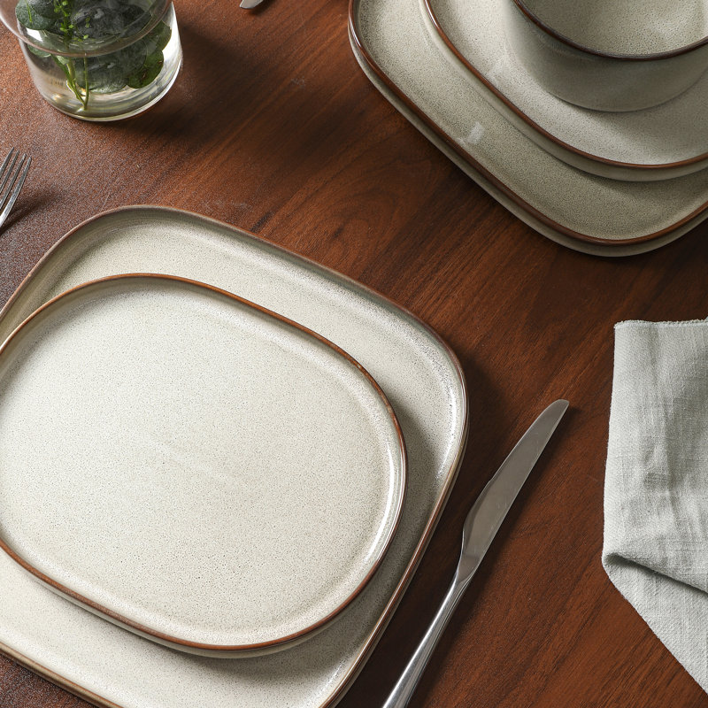Service de table 12 pièces Stone Lain, Gris