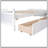 Twin Size Daybed With Two Drawers, Solid Pine Wood Frame For Durability And Versatile Use In Bedrooms And Living Rooms-713273393