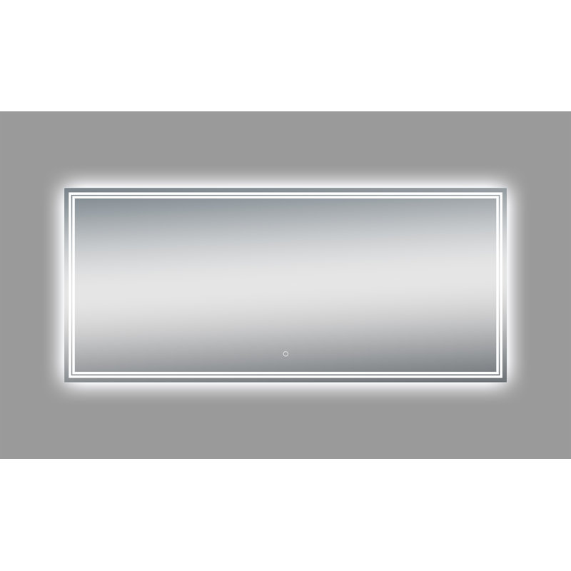 Bottone Flat Wall Mirror, 30" x 68"