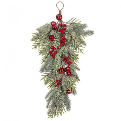 Glitter Pine & Berry Drop