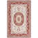 Hollander Oriental Hand-Hooked Wool Burgundy Area Rug