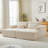 87" Oversized Sectional Lounge Chaise,No Assembly Required,Cloud Plush Loveseat-1874625430
