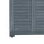 160cm Wooden Garden Shed with 3 Shelves (20kg Each) – Lightweight Fir Wood Outdoor Tool Cabinet, Shutter Doors & Asphalt Roof, 87cm Wide-129162050