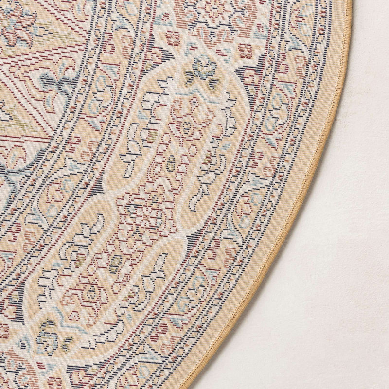 Tapis traditionnel Kelayeh couleur épicée