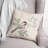 Floral Reversible Throw Pillow