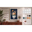Flowers in Blue Pitcher Botanical 1 Piece Wrapped Canvas Wall Art-1804718620-1804718628