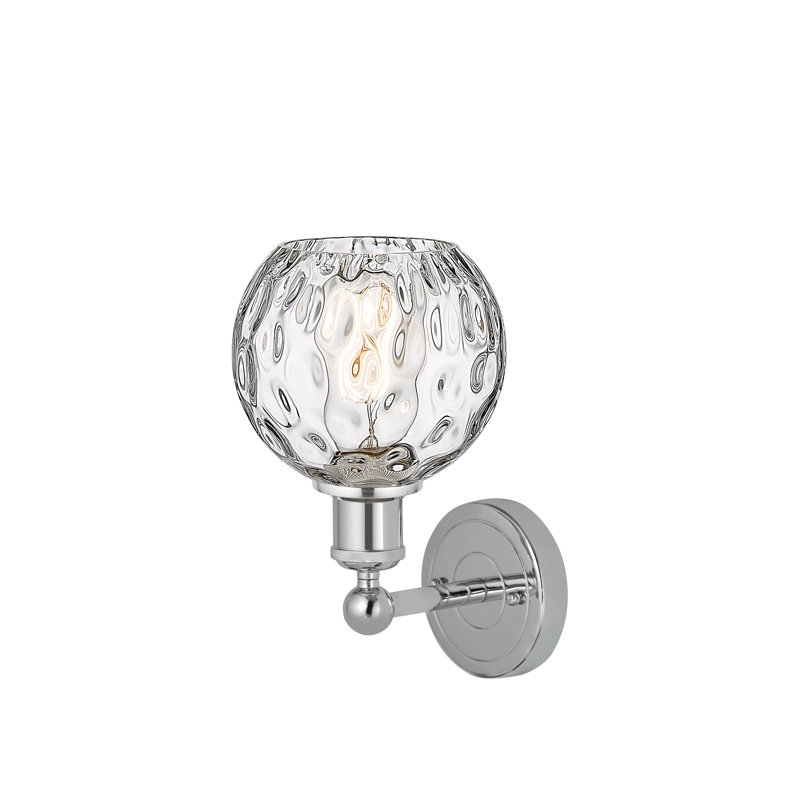 Millington Armed Sconce, Polished Chrome