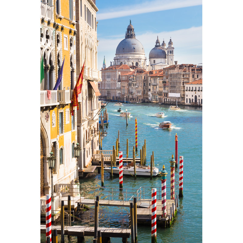 Grand Canal In Venice by Kasto80 - Wrapped Canvas Print, 46cm H x 30cm W
