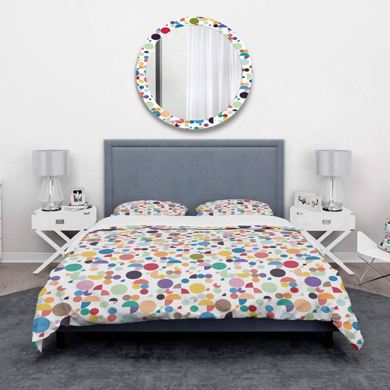 Ensemble de housse de couette mid, Housse de couette très grand + 2 taies décoratives