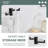 Wall Mounted Bathroom Swivel Robe Hook-108920582