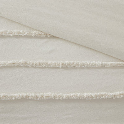 Mercer Standard Cotton Modern & Contempotary 3 Piece Duvet Cover Set