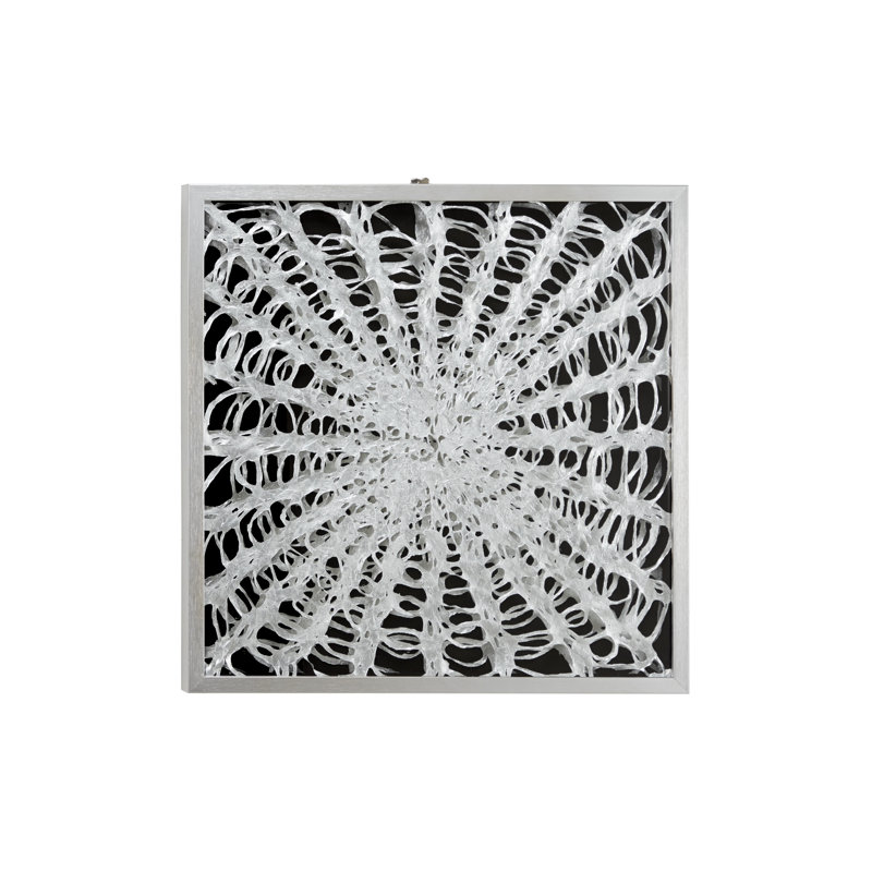 Modern Abstract Wall Decor on Ceramic