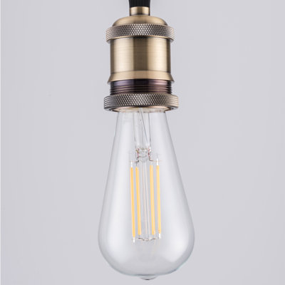 60W Equivalent ST64 E27/Medium (Standard) Dimmable 2200K LED Bulb