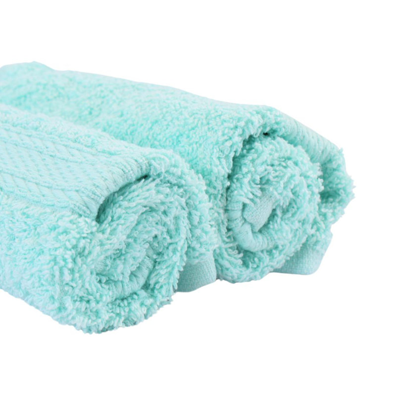 100% Cotton, Aqua