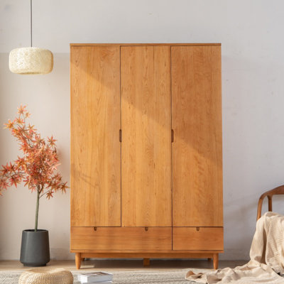 Modern Minimalist Three-door Wardrobe