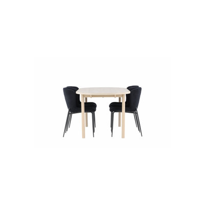 Bezzard 4 - Person Dining Set