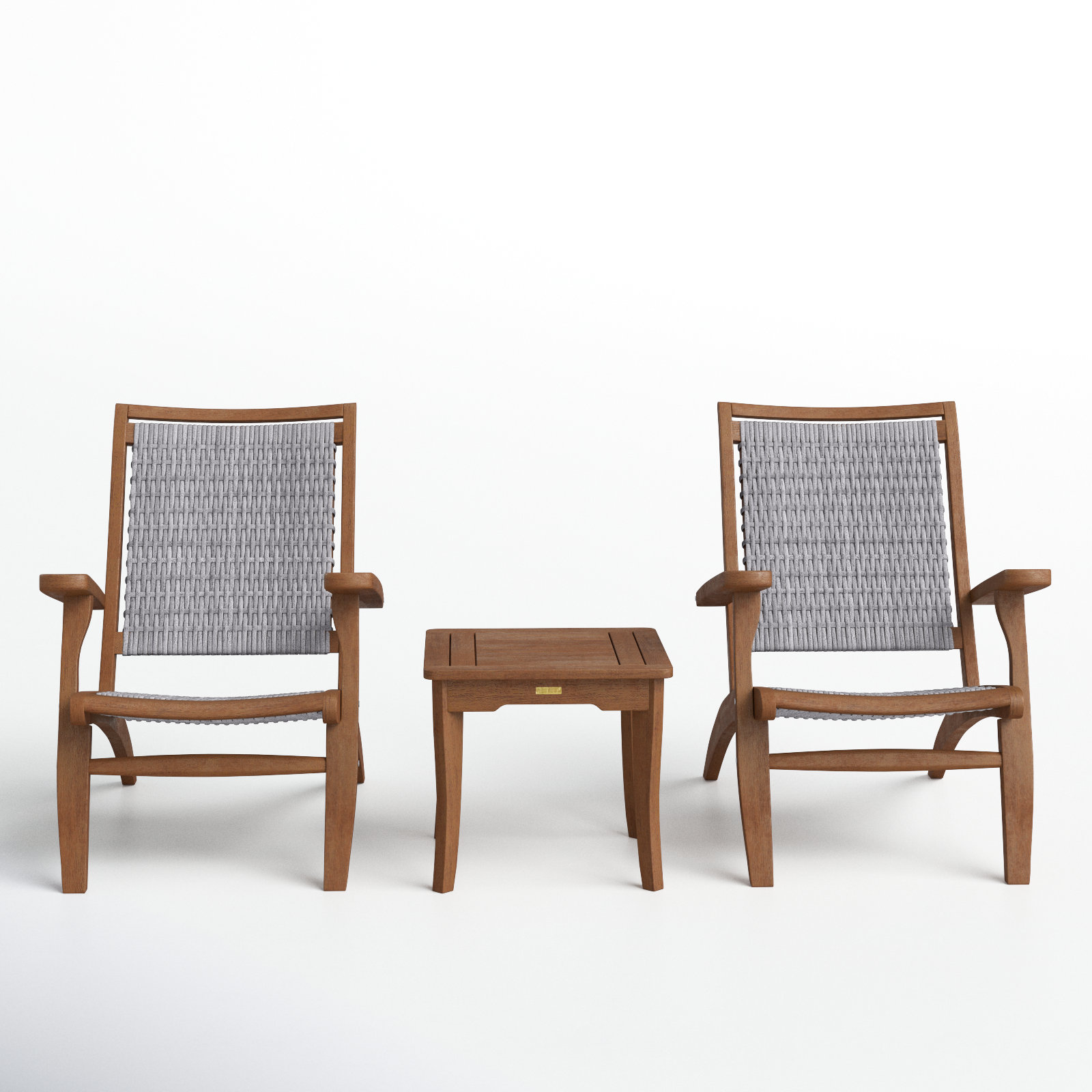 Arnot 3 Piece Rattan Seating Group , Brown