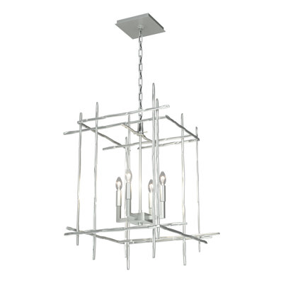 Lustre rectangulaire à 4 lumières Tura