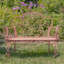 Banc de jardin en fer thermolaqué Psyllatos-481529861