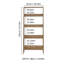 Mercerville 135cm H x 61cm W Bookcase-38806959