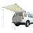Yescom 55.12'' W x 84.62'' D Fabric Beige Cover Retractable Patio Awning