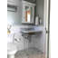 Comptoir de meuble-lavabo Templeton de 30 po Kingston avec pieds en acrylique transparent (8 po, 3 trous)-17298298