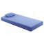 Ensemble de matelas et oreiller 7inch en mousse viscoélastique imprégnée de gel respirante, bleu, matelas dans une boîte-1452081362