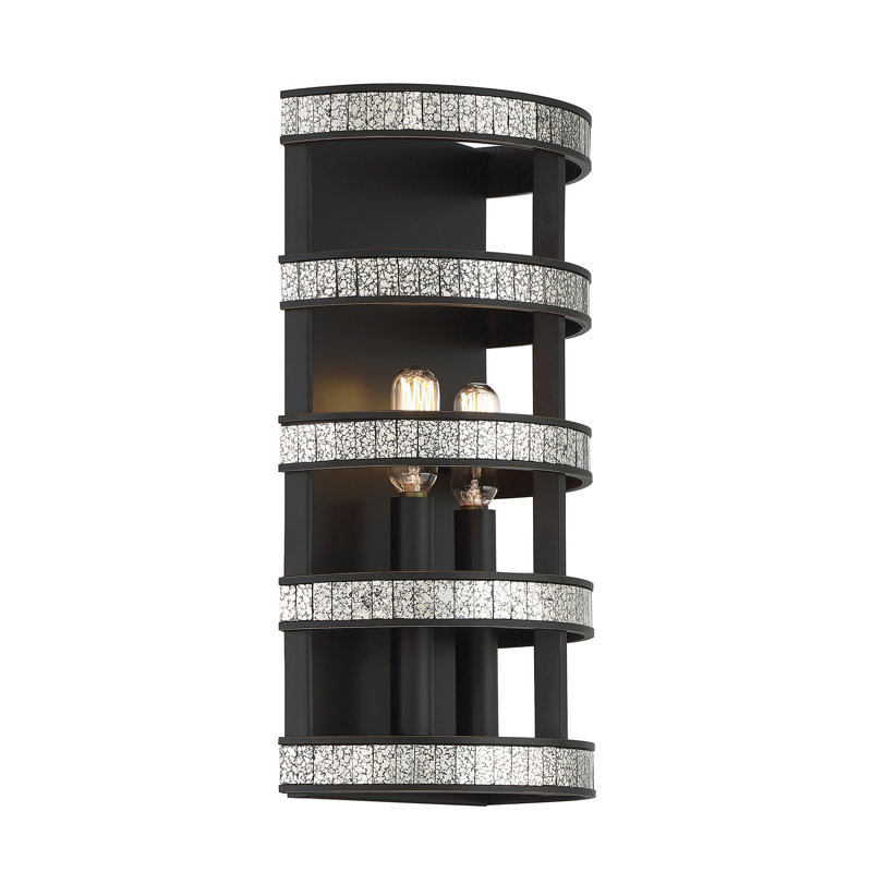 Steel Flush Mounted Sconce
