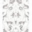 Bazaar Metallic Jungle Menagerie Damask 33' L x 21" W Wallpaper Roll-55972314