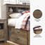 Kirkhill Bookcase Headboard-887976310