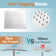 10 Inch All Metal Multi Function Dual Shower Head