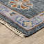 Tapis traditionnel bleu / multicolore en laine Gowen-1658250417