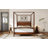 Montel Solid Wood Canopy Bed Frame Four Posters Bed No Box Spring Needed-1802337765