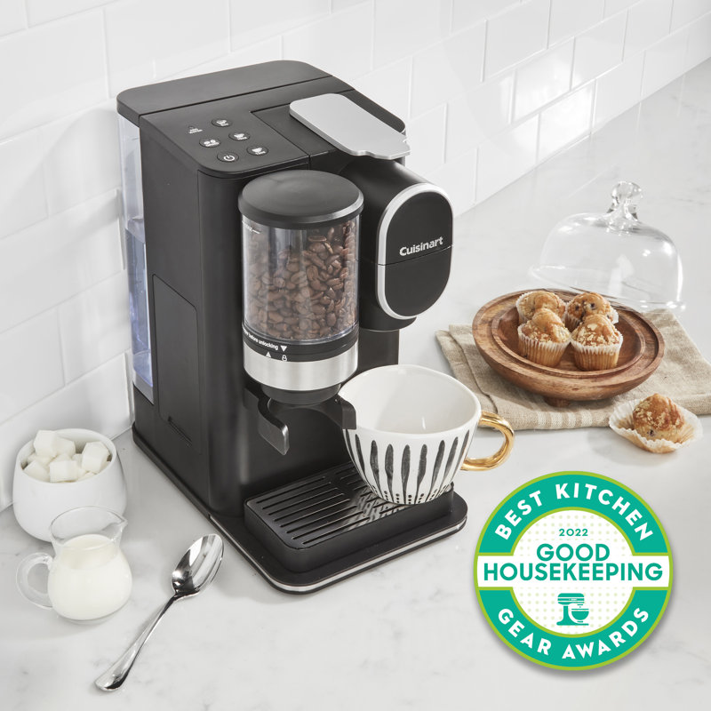 Grind & Brew Single-Serve Coffeemaker, Black
