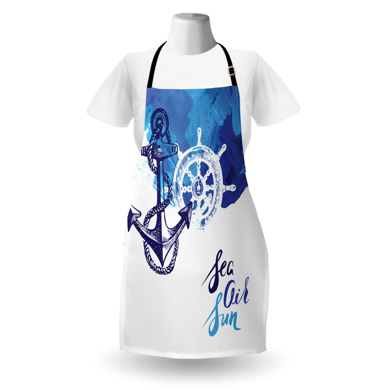 No Pattern Bib Apron