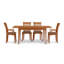 Sarah 5 - Piece Dining Set-16848865-37101029-39921300