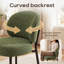 Chaise rembourrée avec assise rembourrée épaisse-488069895