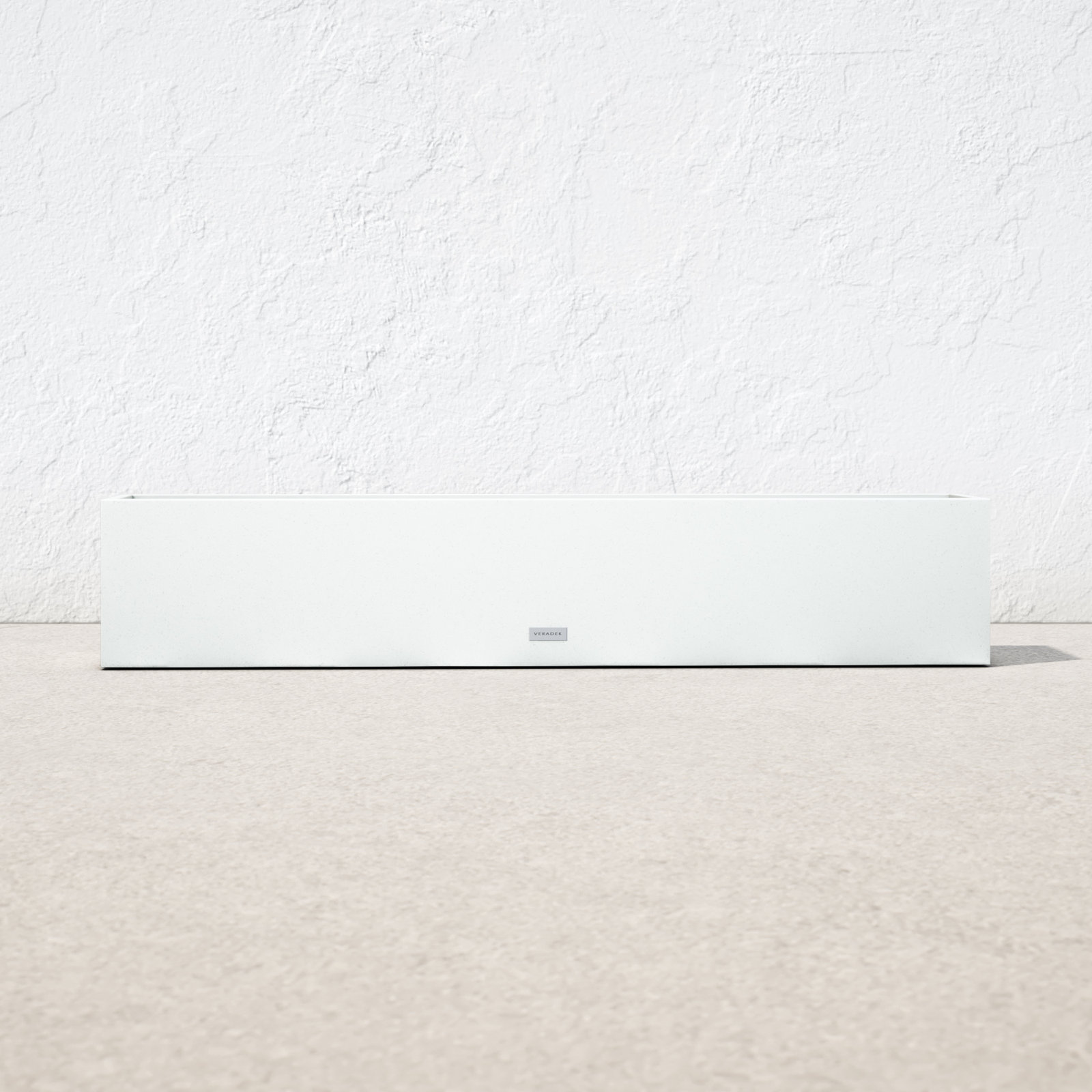 Block Series 36" Planter Box, White