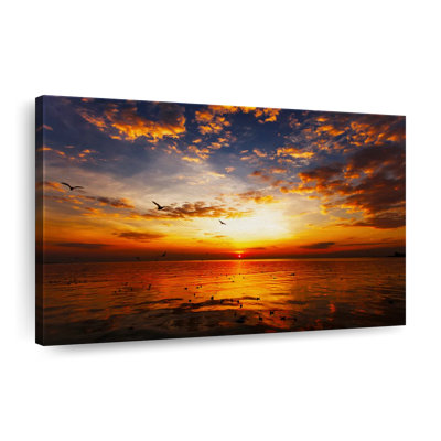 Sky Sunset Canvas Print