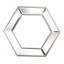 Miroir hexagonal