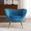 Chaise d'appoint rembourrée Manthey-106438024