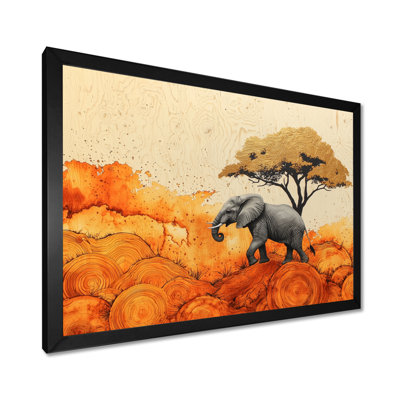 Guernsey Elephant Spirit Of The Savannah II - Elephant Wall Art