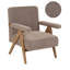 EVJE Upholstered Boucle Armchair