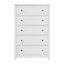 Commode 5 tiroirs en bois massif-1757200103