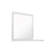 SHAKER METALLIC WHITE MIRROR (INCLUDES MIRROR ONLY)