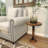 Brown Mango Wood Floral Handmade Intricately Carved Side End Accent Table with Turned Base-1016462155